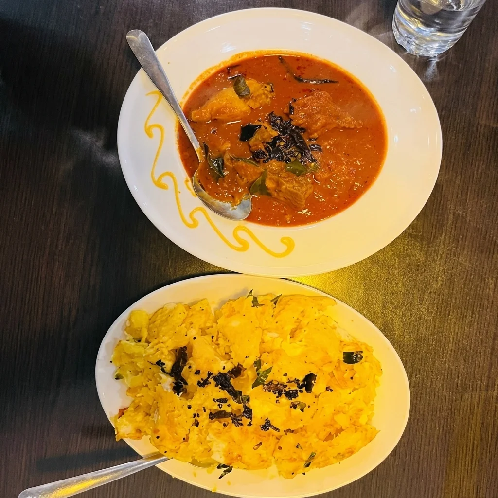 Chicken Chettinad at Cochin Delights, South Indian restaurant in London, Ontario
