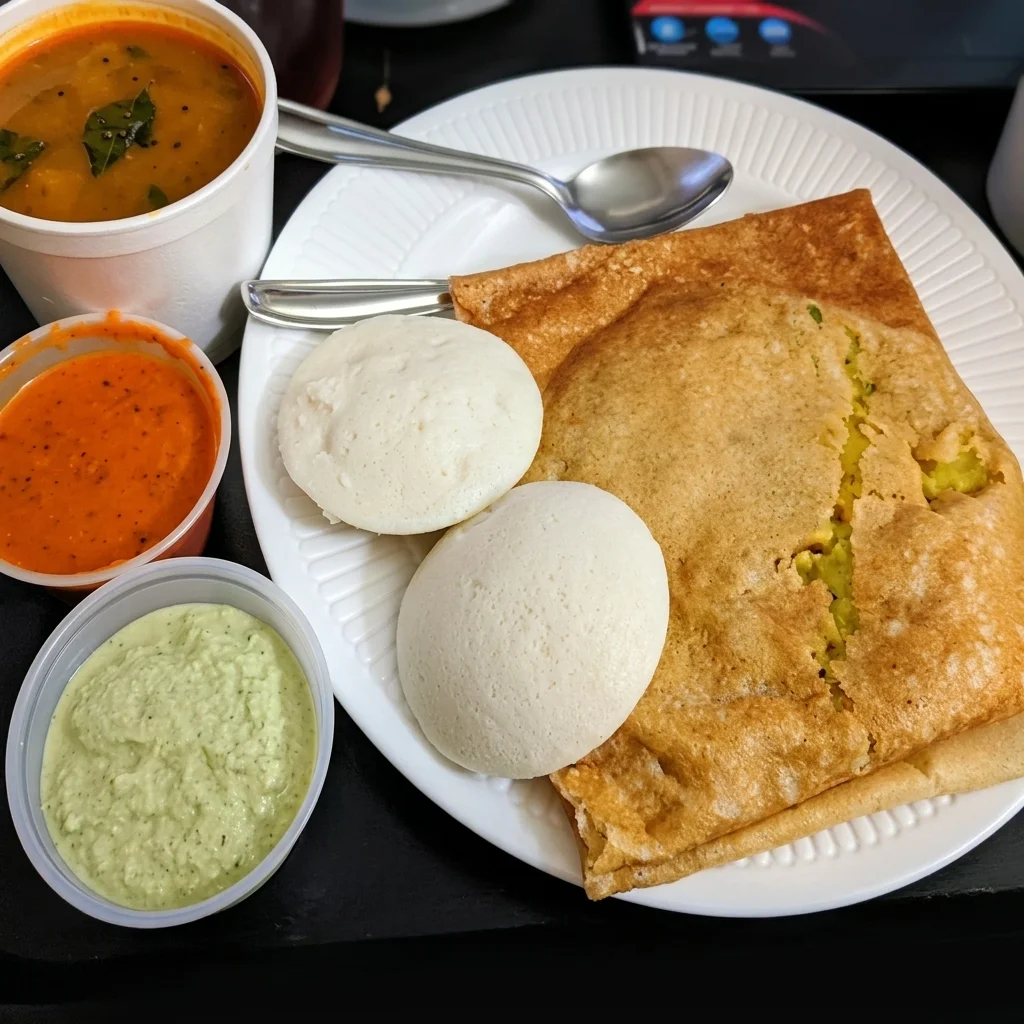 Masala dosa at Cochin Delights South Indian restaurant in London, Ontario